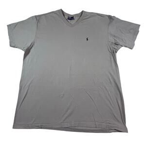 Polo Ralph Lauren Rare Black Label V-neck Shirt Men’s Sz XL